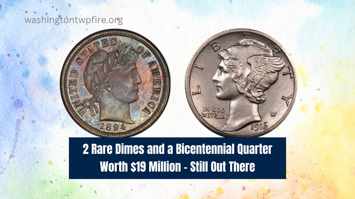 2 Rare Dimes and a Bicentennial Quarter Worth $19 Million – Still Out There