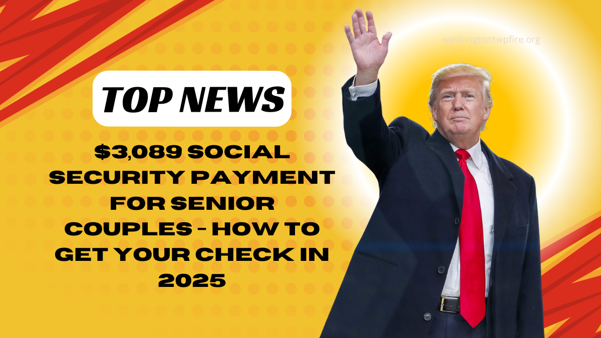 $3,089 Social Security Payment For Senior Couples - How To Get Your Check In 2025