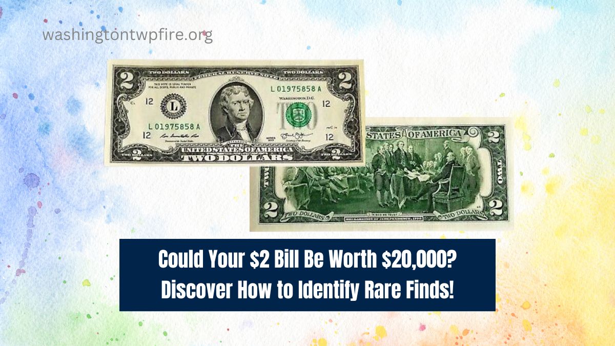 Could Your $2 Bill Be Worth $20,000? Discover How to Identify Rare Finds!