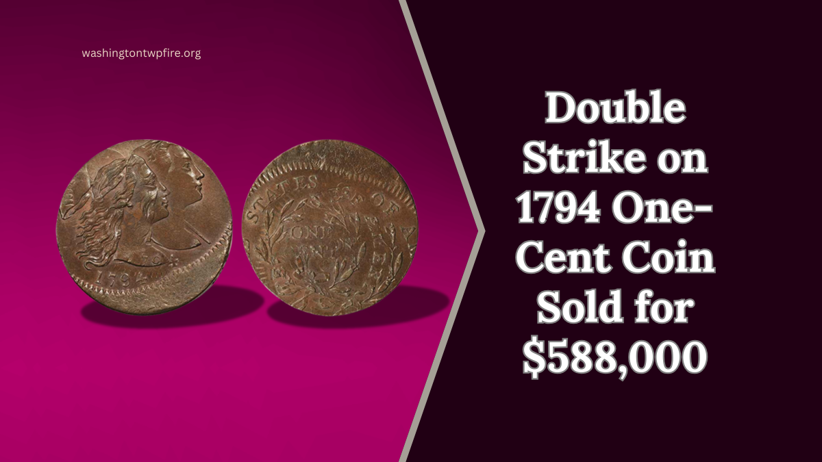 How The Double Strike on 1794 One-Cent Coin Sold For $588,000?