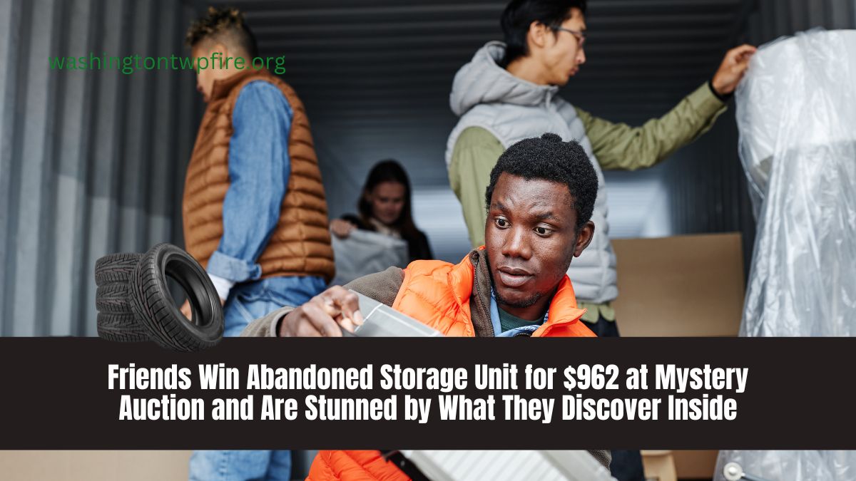 Friends Win Abandoned Storage Unit for $962 at Mystery Auction and Are Stunned by What They Discover Inside