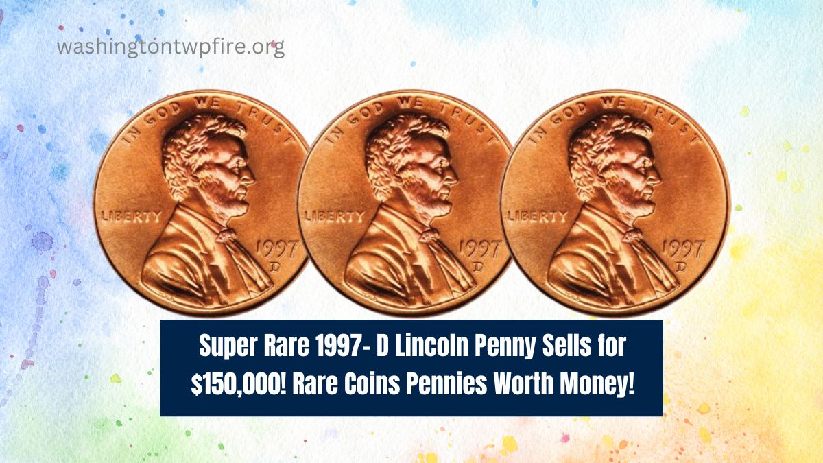 Super Rare 1997- D Lincoln Penny Sells for $150,000! Rare Coins Pennies Worth Money!