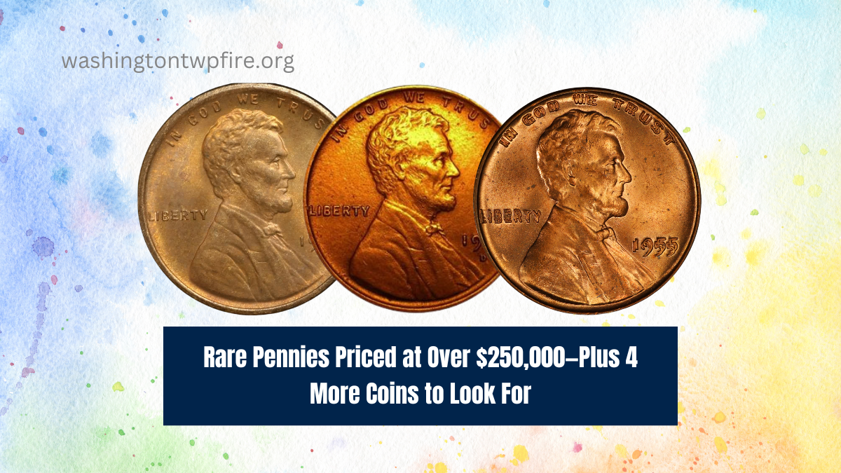 Rare Pennies Priced at Over $250,000—Plus 4 More Coins to Look For