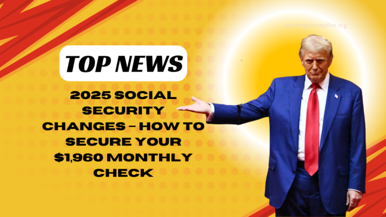 2025 Social Security Changes – How to Secure Your $1,960 Monthly Check