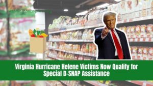 Virginia Hurricane Helene Victims Now Qualify for Special D-SNAP Assistance